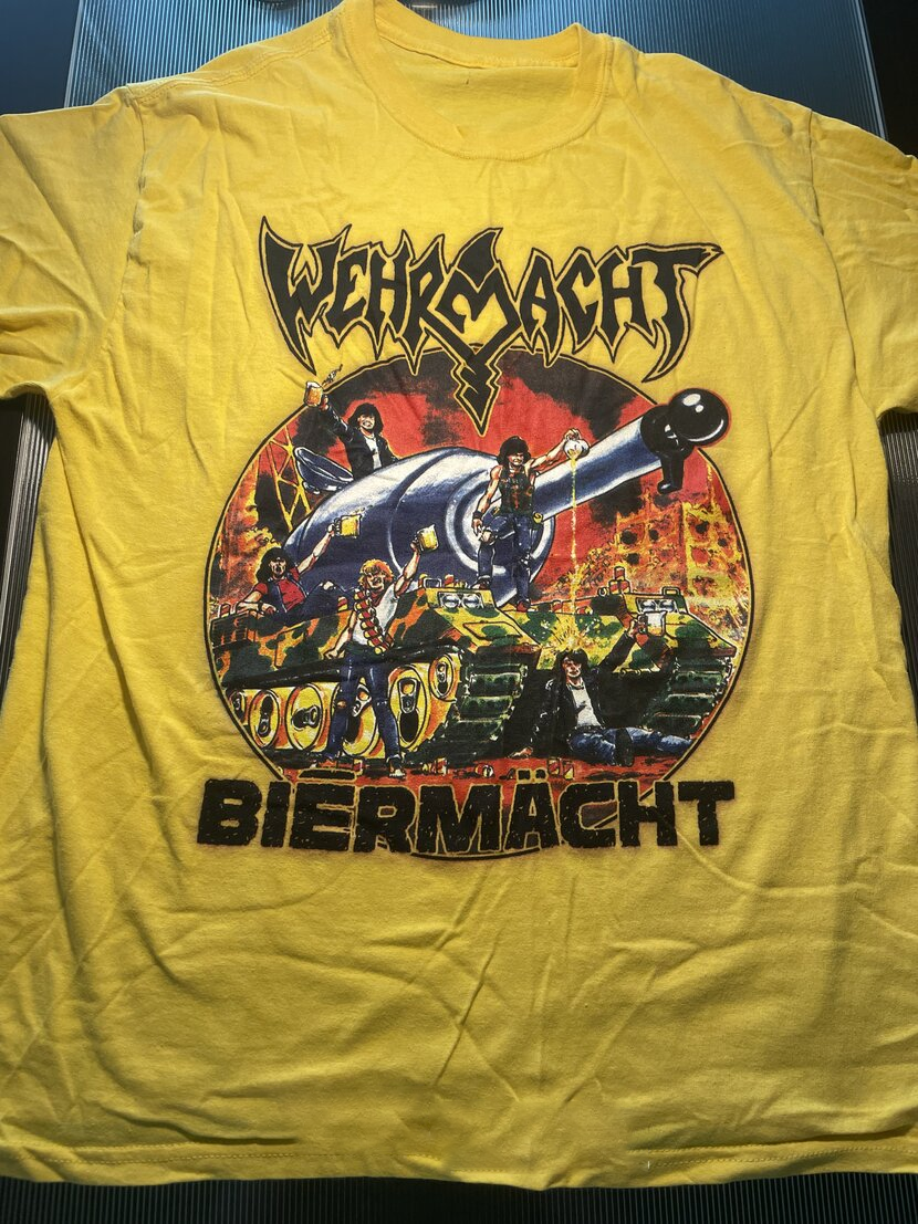 WEHRMACHT BIERMACHT vintage Tシャツクロスオーバー