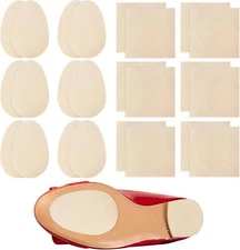 24 Pcs Non-slip Shoes Pads Adhesive Shoe Sole Protectors, High Heels Anti-slip