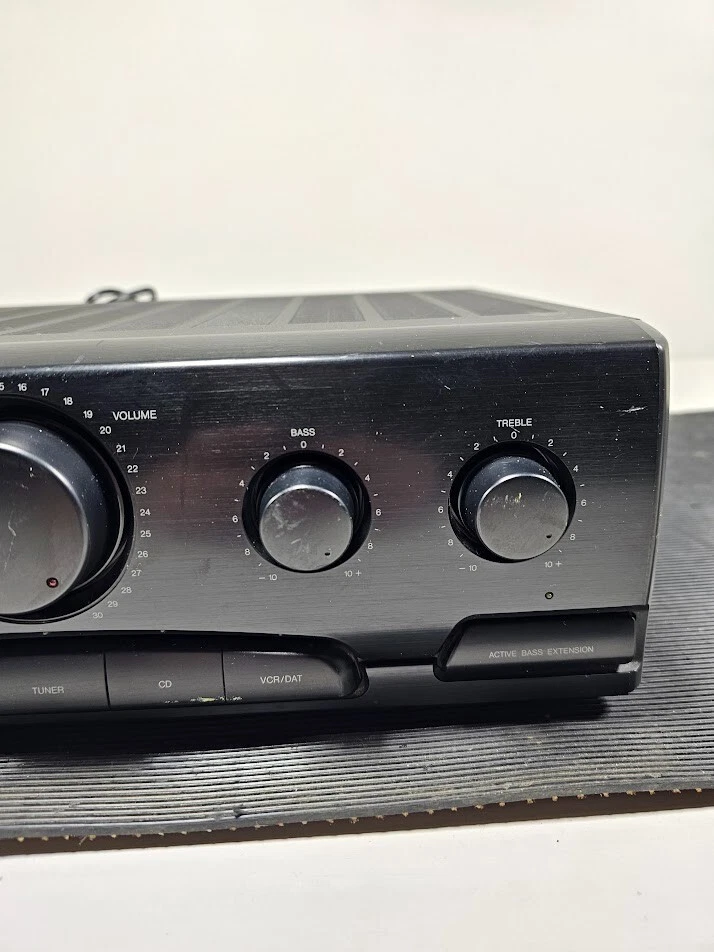 JVC AX-E78 Stereo Integrierter Verstärker Schwarz Voll Aktiv Kein Zubehör - Bild 3 von 4
