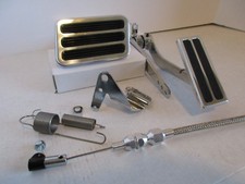 Billet Alum. Gasbrake Pedalstainless Throttle Cablebracket860154558500