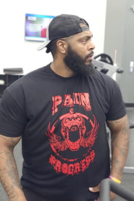 Iron Gods Pain & Progress Workout T-Shirt Gym Pump Cover Bodybuilding Gym Shirt