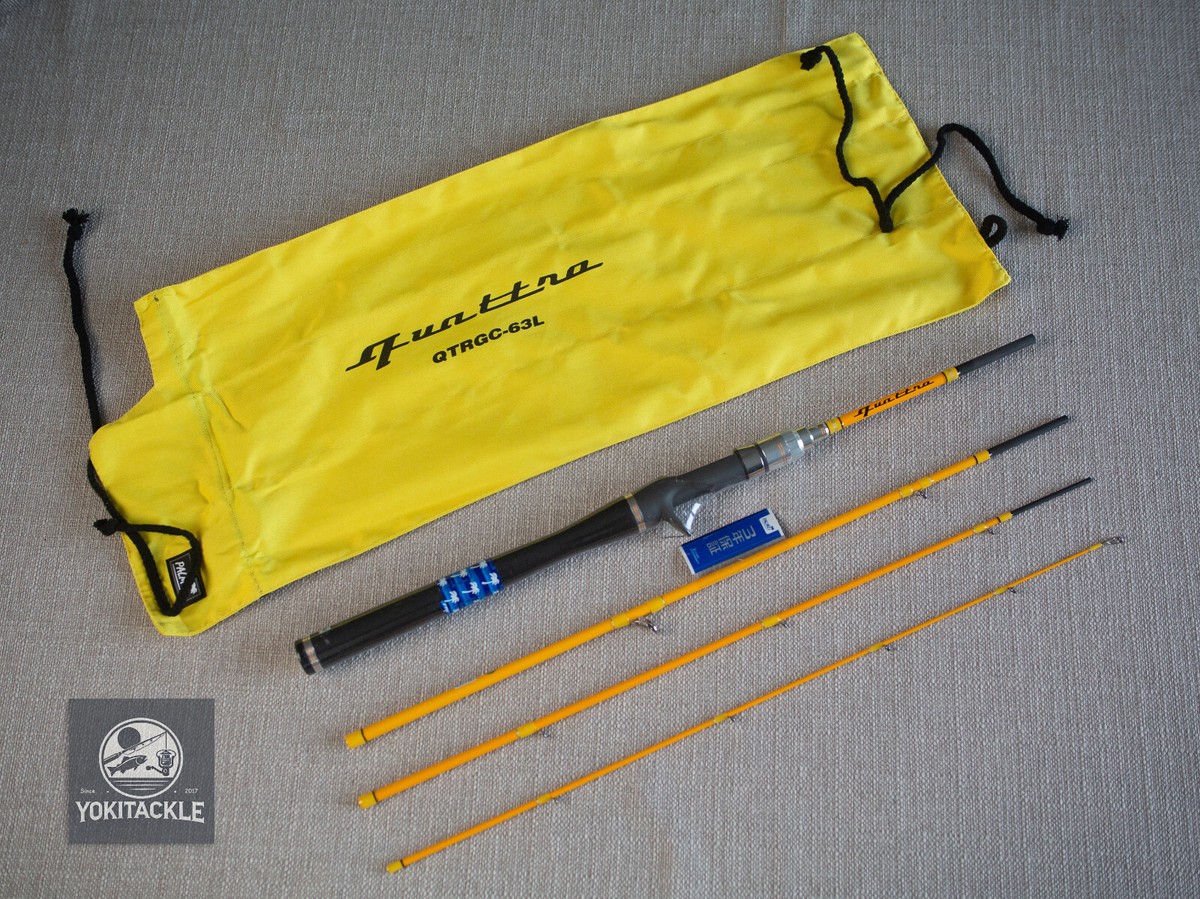 PALMS Quattro QTRGC-63L Baitcasting Rod for Trout Shipping from
