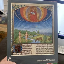 L M J Delaisse / Miniatures Medievales First Edition 1959
