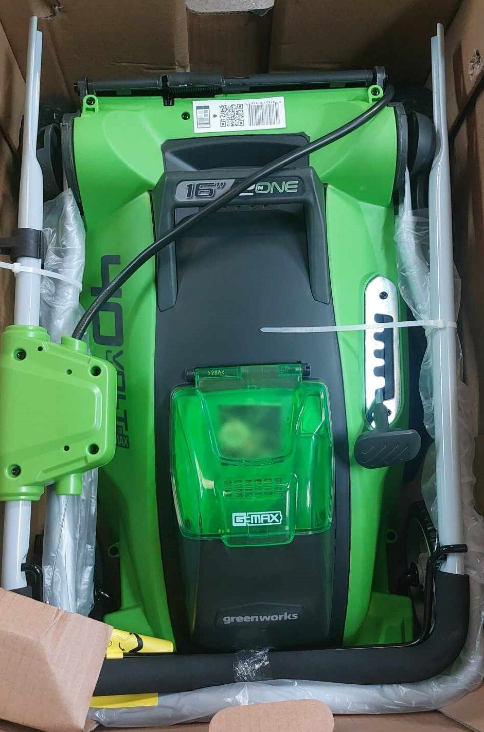Greenworks 25322 40V 16" Cordless Electric Lawn Mower, Battery/Charger Included 841821011055 eBay