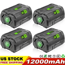 Pack 12Ah For EGO 56V Power+ BA5600T Lithium-Ion Battery BA4200 BA2800T BA1400T