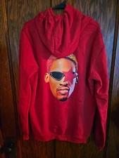 Dennis Rodman Chroma Shade Hoodie Sz Large