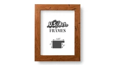 US Art 1.25" Flat Distressed Oak MDF Wall Decor Picture Poster Frame, CS2