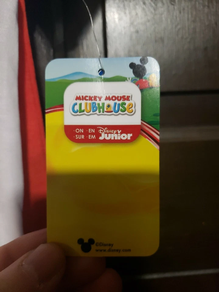 Cute, free shipping, Mickey mouse clothing set boy/girl 3T. Shirt shorts combo - Image 3 of 4