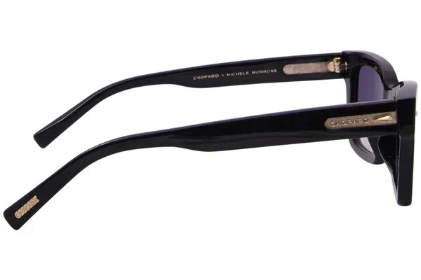 New Chopard SCH338 0700 black gold sunglasses 54-19-145 RRP720,00euro. - Imagen 3 de 4