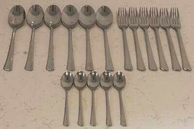 WMF Cromargen Stainless Flatware Glossy 17 PC