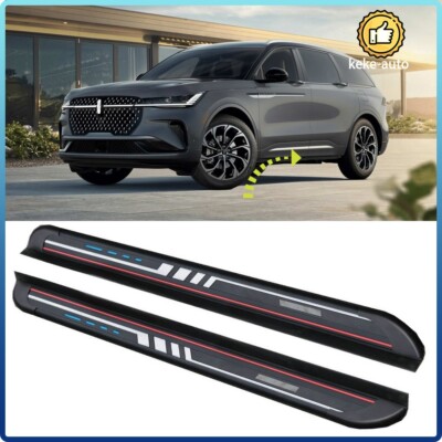 For Lincoln Nautilus 2024 2023 Fixed Running Boards Nerf Bar Side Steps Pedals
