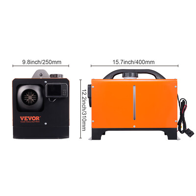 VEVOR Diesel Air Heater All-in-One 12V 8KW Bluetooth App LCD For - Foto 11