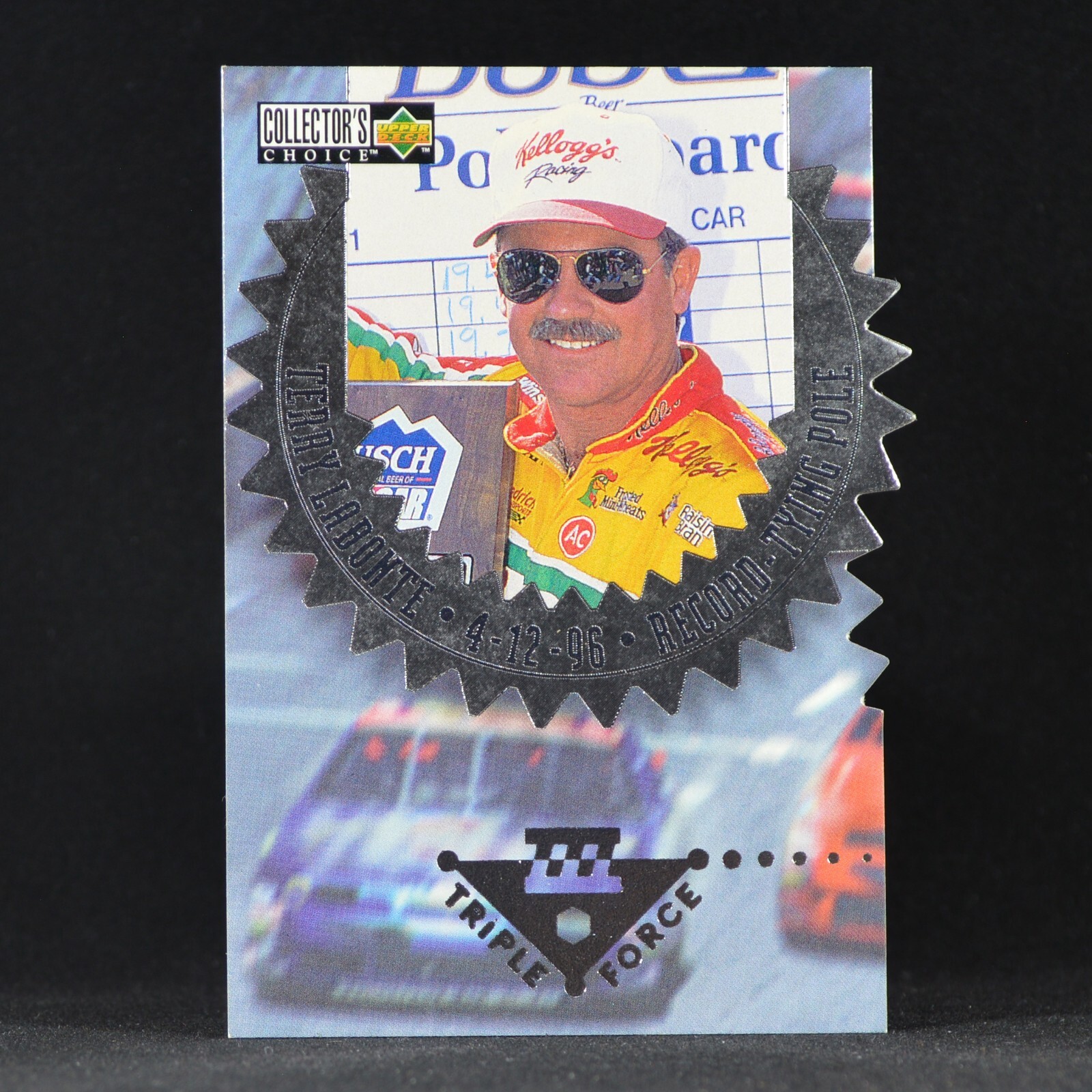Terry Labonte - 1997 Upper Deck Collector's Choice Triple Force #1