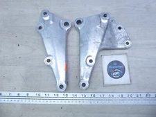 1978 Honda CB400T CB400 Hawk H20740) left right rear foot peg mount bracket set