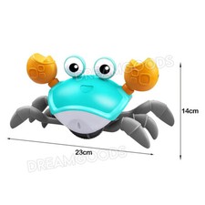 Electric Music Crawling Crab Baby Toy LED Light Up Kids Toddler Interactive Toys — image 9