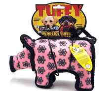 Tuffy Jr Barnyard Pig Soft Squeaky Durable Floating Tug Shake Dog Toy 9x5 Tuffy Jr Barnyard Pig Soft Squeaky Durable Floating Tug Shake Dog Toy 9x5