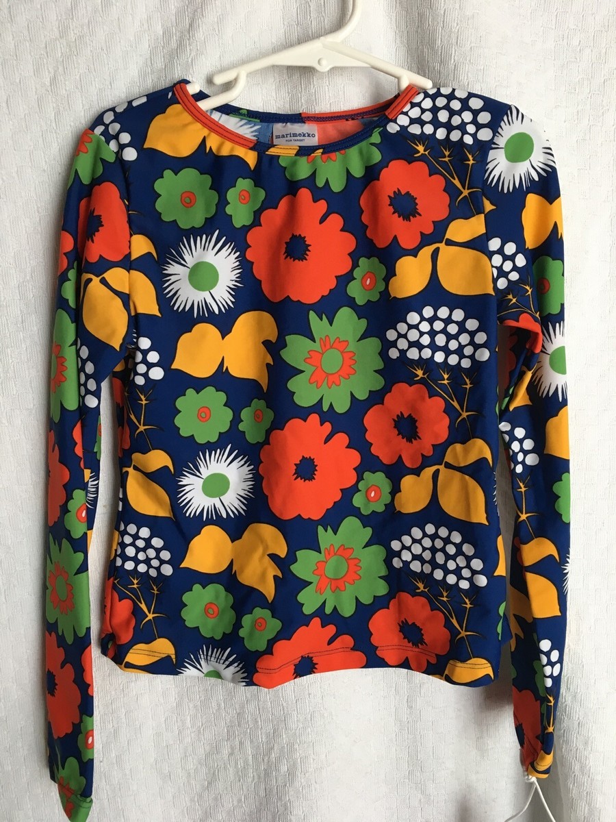 marimekko for TARGET  ラッシュガード　レディースサイズM New Marimekko Target NWT girl S rash guard swim top