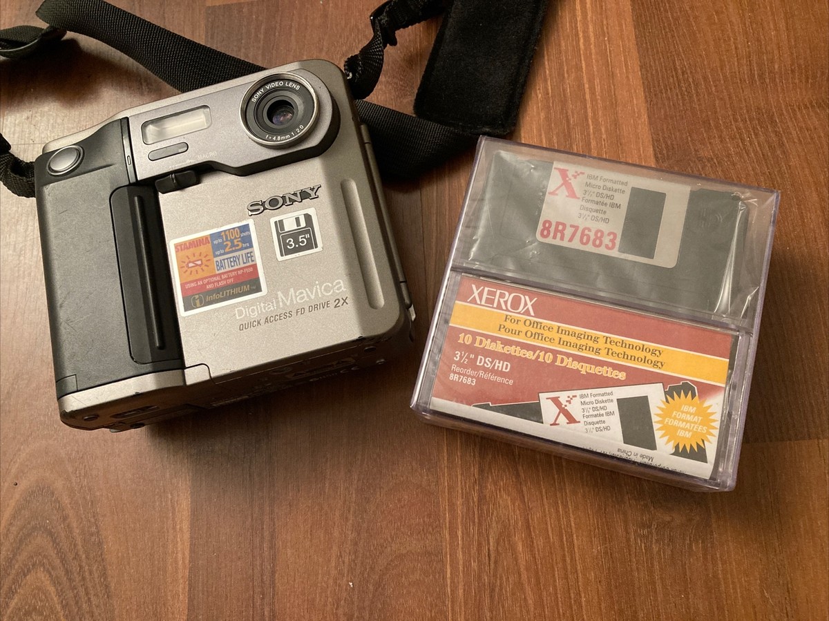 sony mavica digital camera Mvc-fd51 Including A Brand New Sealed