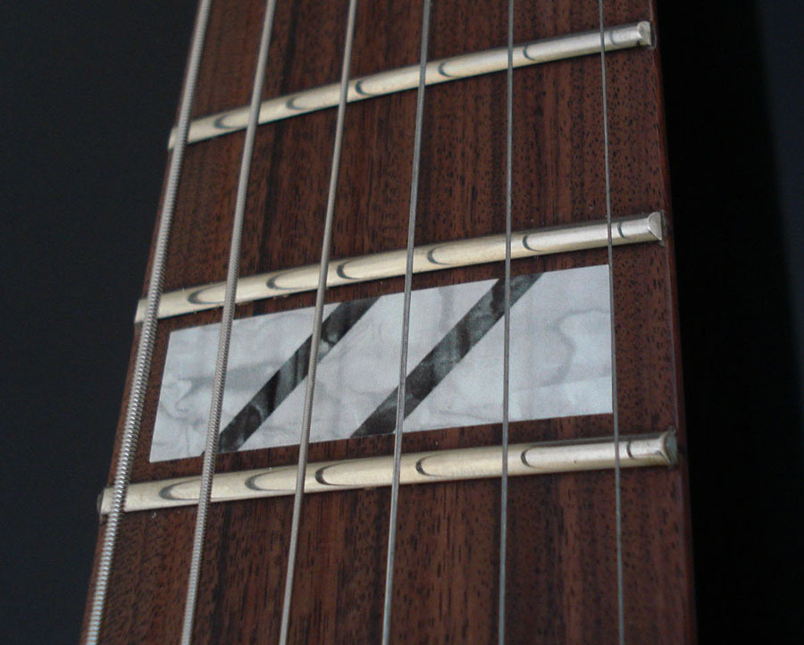 Split Blocks MOP Block Fret Marker Inlay Sticker for Ibanez Artist or ...