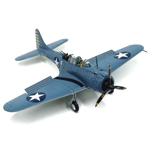 1:72 US SBD-3 Dive Bomber Fighter Alloy Aircraft Model Military Airplane Craft - Picture 1 of 12
