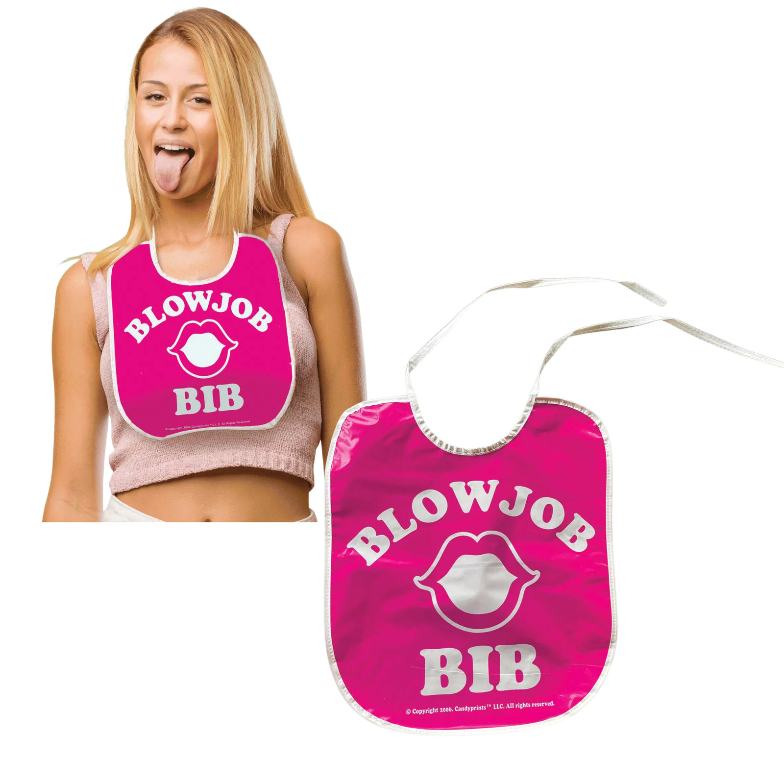 Hilarious Bachelor Bachelorette Funny Gag Adjustable Naughty Bib Party Supplies