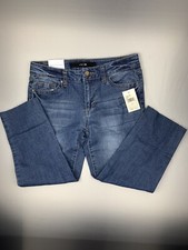 Joe  s The Markie Crop Mid Rise Skinny Crop Blue Jeans Girls Size 12 NWT