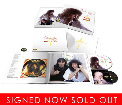 Brian May Back to the Light BOXセット　サイン入り RARE Queen Brian May Back To The Light Limited Collectors Edition