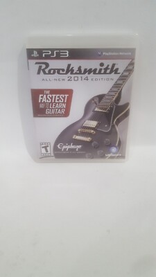 Rocksmith - 2014 Edition (Sony PS3, 2013) Good Condition