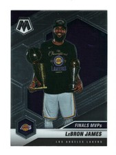LeBron James 2020-21 Panini Mosaic Finals MVPs #297 Basketball Card
