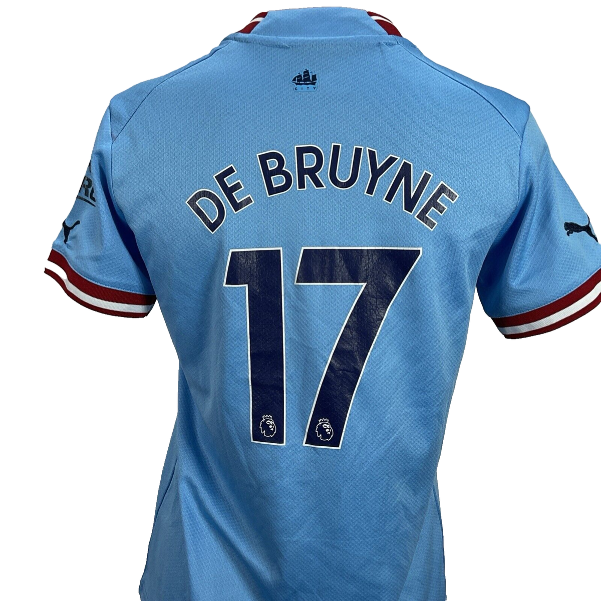 Manchester City home 22/23 jersey De Bruyne sz 26 S Soccer Futbol