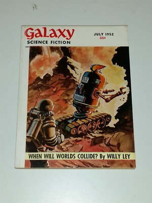 GALAXY SCIENCE MAGAZINE JULY 1952 SCI-FI PULP