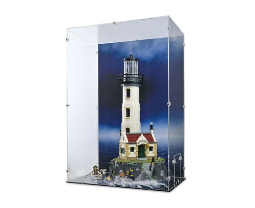 Witryna akrylowa do Lego 21335 Zmotoryzowana latarnia morska - NOWA - Zdjęcie 7 z 12
