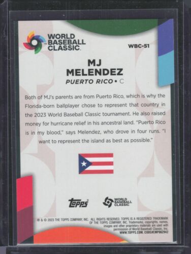 2023 Topps '23 World Baseball Classic Stars Baseball Complete Your Set - Picture 31 of 37