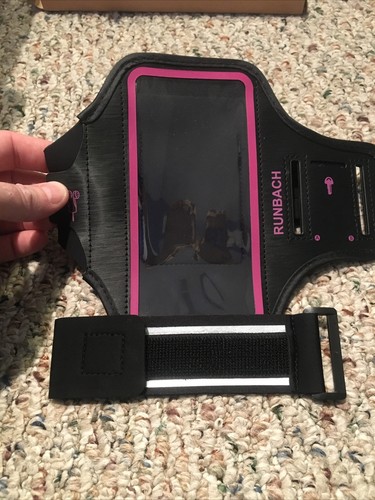 Brazalete RUNBACH Galaxy S9 Plus, a prueba de sudor correr ejercicio gimnasio bolsa para teléfono celular - Imagen 1 de 5