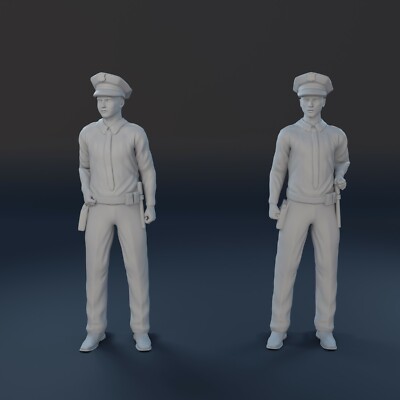 Adam 12 Kent McCord Martin Milner Reed & Malloy 3D Print 2 figure