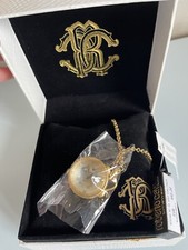 Roberto Cavalli Orologio Collana  Donna/women originale Mod.Miriam Con Swarovski