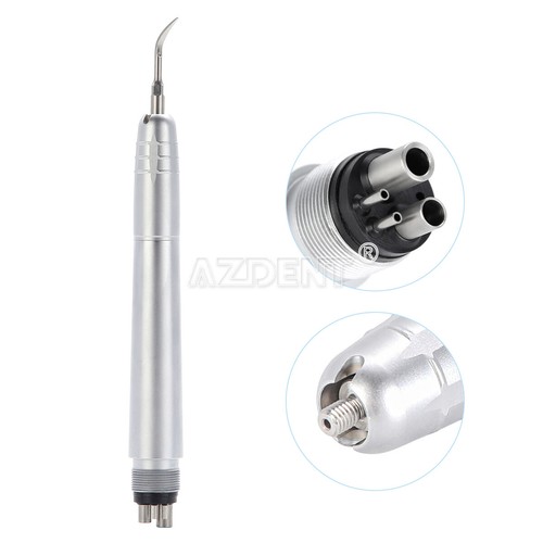 Dental Hygienist Ultrasonic Air Perio Scaler Handpiece 2 & 4 Holes & 3 Tips - Picture 13 of 15