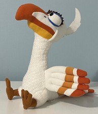 DISNEY THE LION KING 10  ZAZU WHITE BIRD BROADWAY STUFFED ANIMAL PLUSH TOY