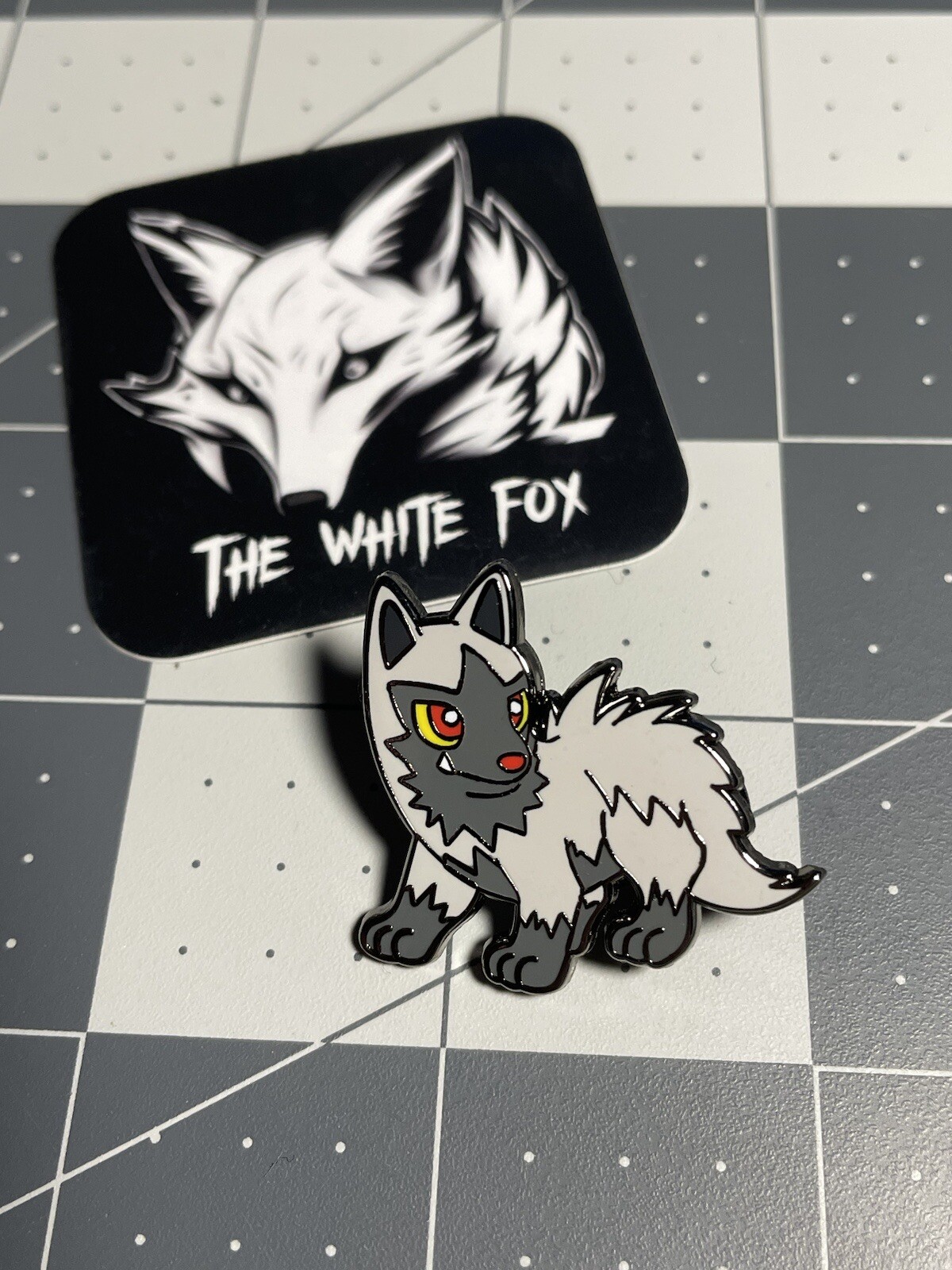 Pokemon Poochyena Hard Enamel Pin Pokémon Wolf Lapel Pin