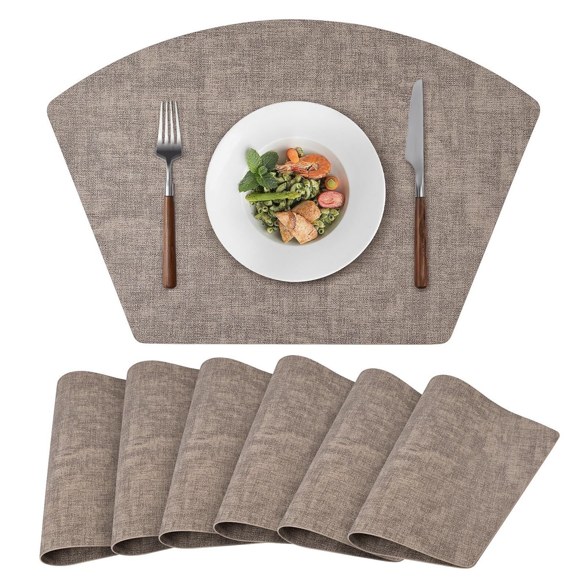 Labrador Retriever Placemats Set voor honden, antislip, hittebestendige PVC placemats, 30 x 45 cm, wasbare tafelmatten voor keuken, eetkamer, feestdecoratie