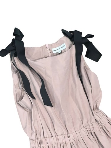 CHRISTINA ROHDE GIRL'S DRESS DUSTY ROSE LAYERED SLEEVELESS SHOULDER TIES 10 - Picture 3 of 8