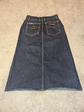 Women denim blue jean skirt, size 5, Jordache,