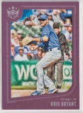 2019 Diamond Kings Plum Frame #139 Kris Bryant SP