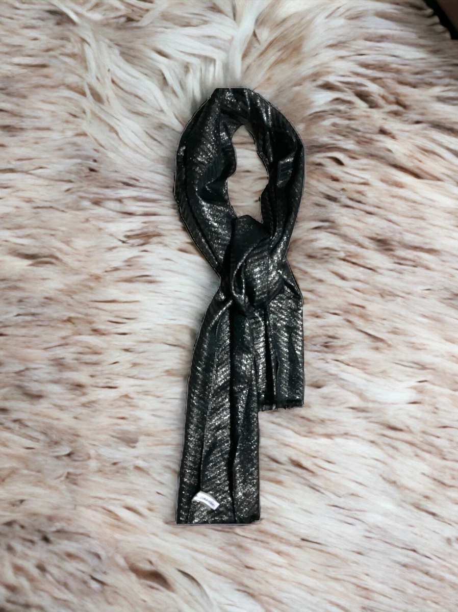 Calvin klein best sale black scarf