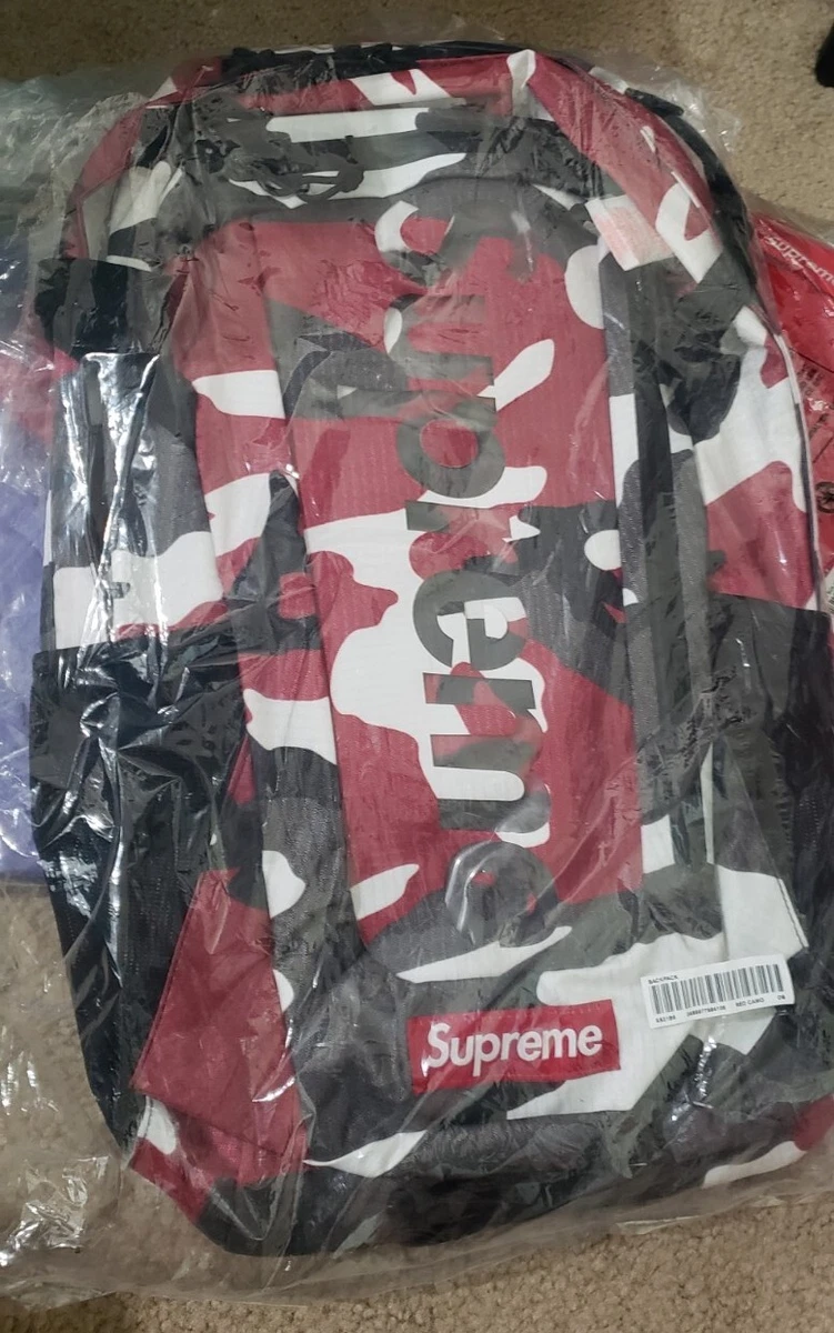 Red camo hotsell box logo