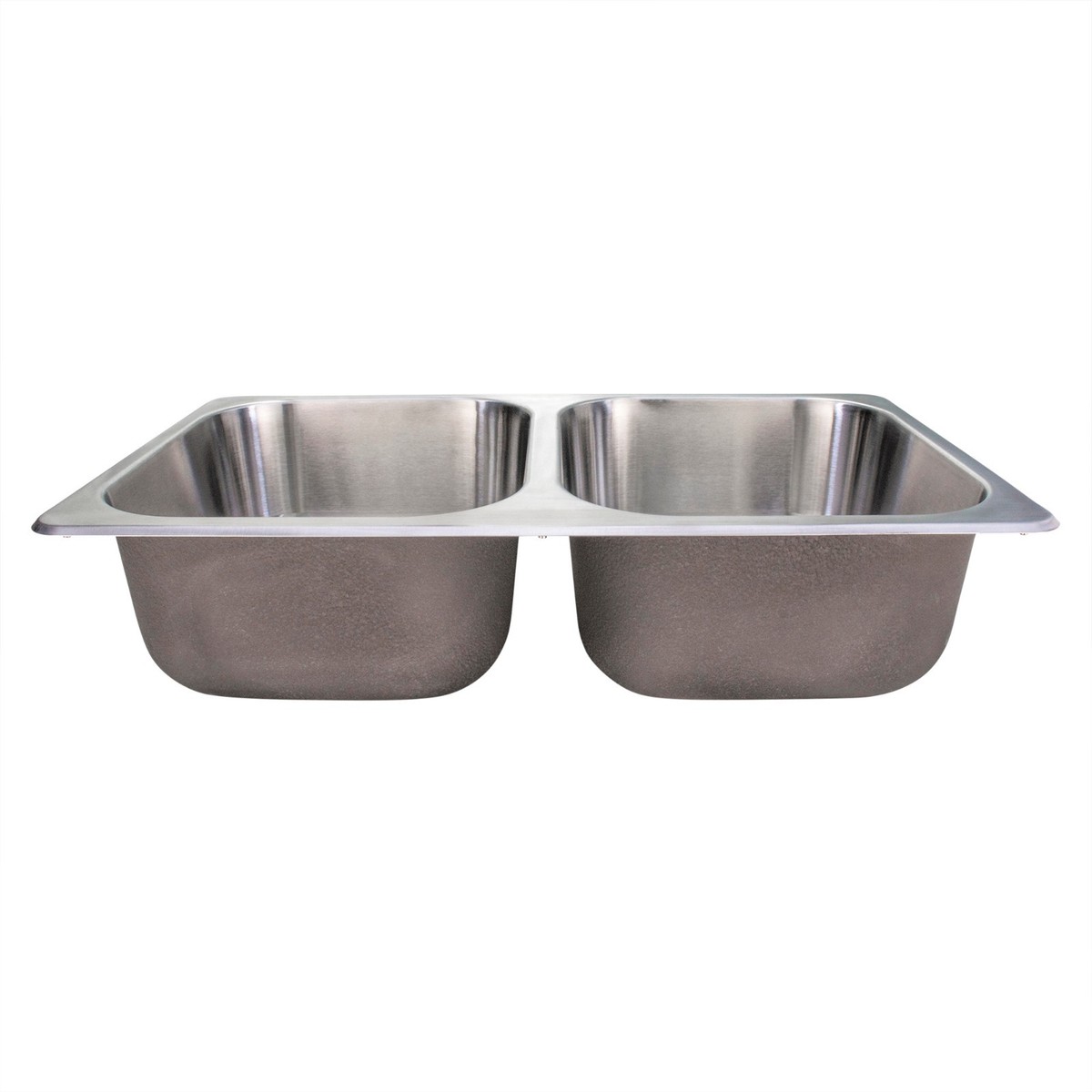 つーしゃくん RV Kitchen Sink Stainless Steel Double Bowl 27