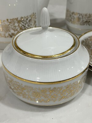 Vintage PIRKEN HAMMER Czechoslovakia “Louise” Gold Tea Set | eBay