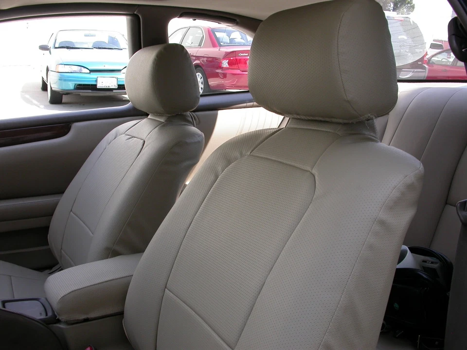 FUNDAS DE ASIENTO PARA LEXUS SC300 SC400 1992-98 IGGEE S. CUERO HECHAS A MEDIDA 13 COLORES Foto 4 de 4