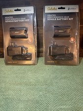 Lot Of 2 Cabelas Heated Performance Gear Single Battery Kit Tested Works