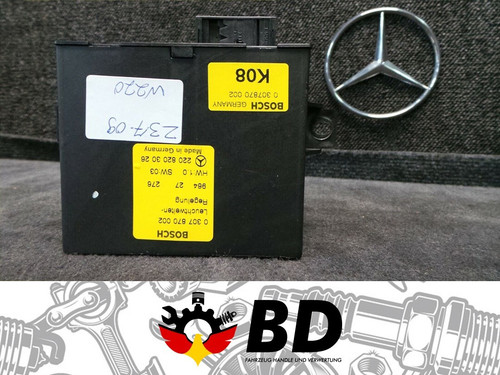 Z37-09 * Mercedes-Benz W220 S-Klasse Leuchtweitenregulierung // 2208203026